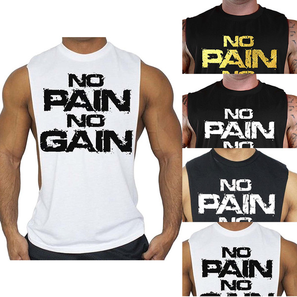 Modern férfi felső négy színben felirattal