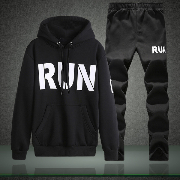 Férfi sportruha három színben felirattal