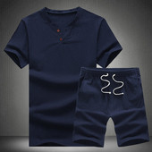 Αθλητικό-casual ανδρικό σετ σε διάφορα χρώματα