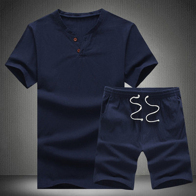 Αθλητικό-casual ανδρικό σετ σε διάφορα χρώματα