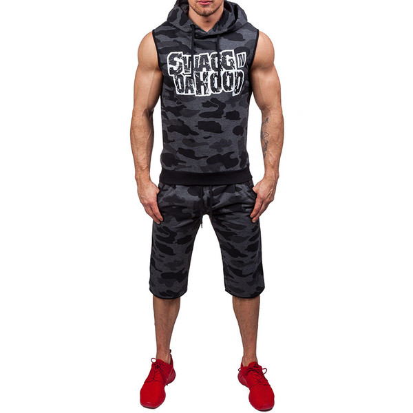 Modern férfi csapat terepszínű mintával, két színben