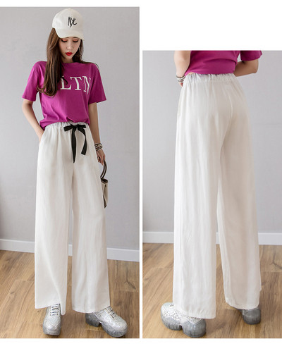 Alkalmi női nadrág magas derékkal több színben