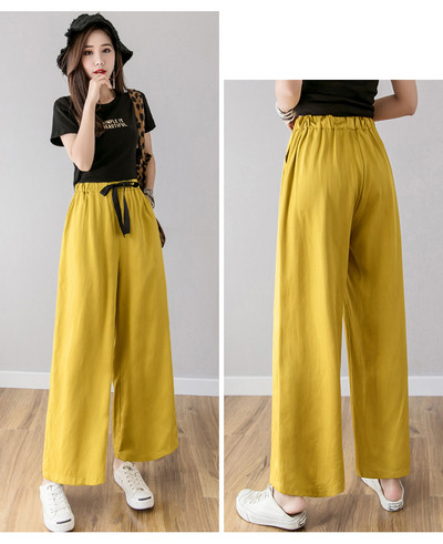 Alkalmi női nadrág magas derékkal több színben