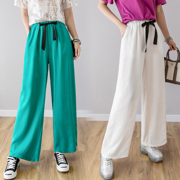 Alkalmi női nadrág magas derékkal több színben