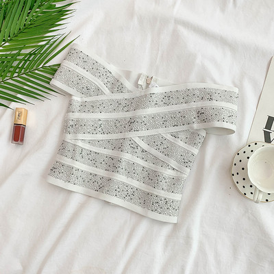 Bustiera de dama moderna in mai multe culori cu pietre