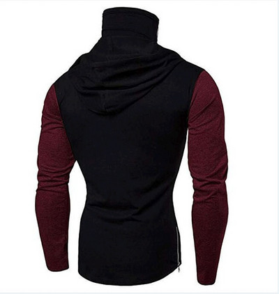 Σύγχρονη ανδρική μπλούζα  με κουκούλα σε διάφορα χρώματα