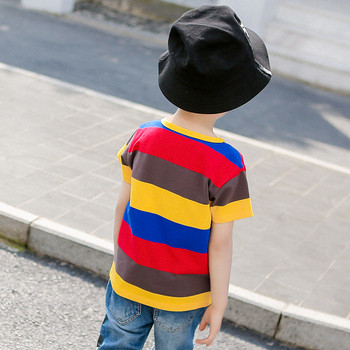 Παιδικό μπλουζάκι σε δύο χρώματα για αγόρια