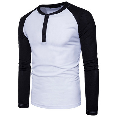 Ανδρική μπλούζα σε διάφορα χρώματα με κουμπιά