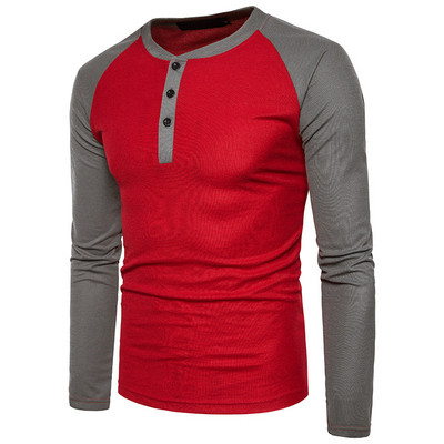 Ανδρική μπλούζα σε διάφορα χρώματα με κουμπιά