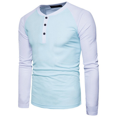 Ανδρική μπλούζα σε διάφορα χρώματα με κουμπιά