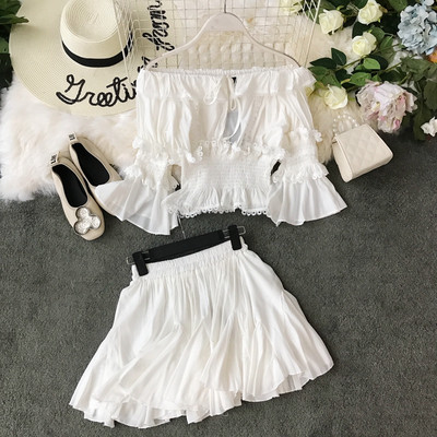 Κομψό γυναικέιο σετ  σε διαφορετικά χρώματα