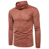 Modern férfi blúz magas gallérral, három színben