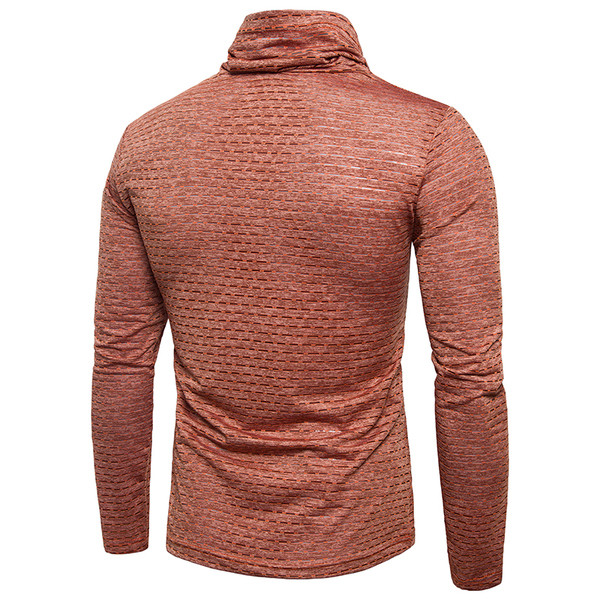 Modern férfi blúz magas gallérral, három színben