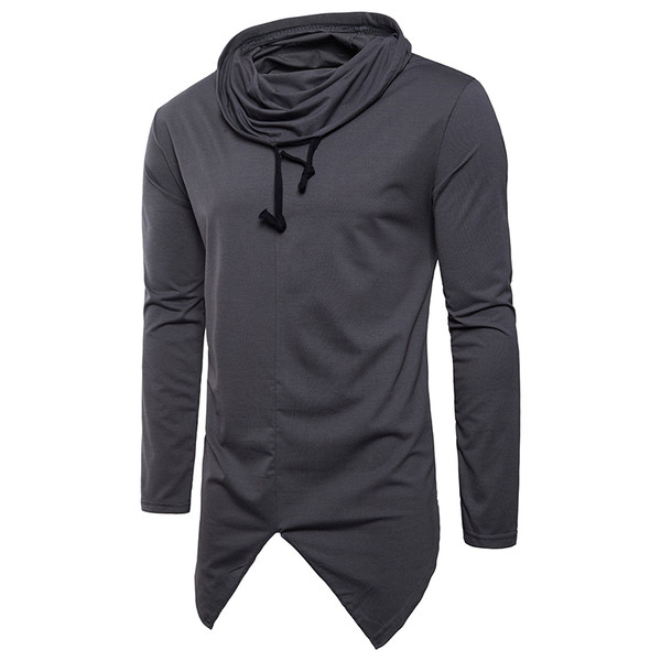 Sport-alkalmi férfi blúz fekete és szürke színben