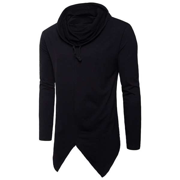 Sport-alkalmi férfi blúz fekete és szürke színben