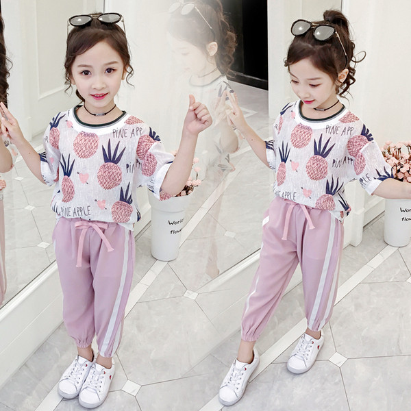 Gyermek sport és napi készlet lányoknak