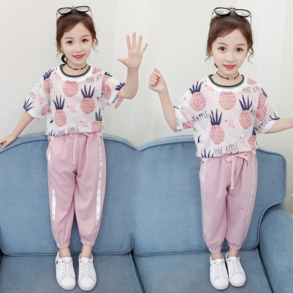 Gyermek sport és napi készlet lányoknak