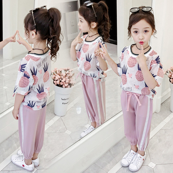 Gyermek sport és napi készlet lányoknak