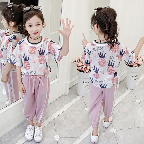 Gyermek sport és napi készlet lányoknak