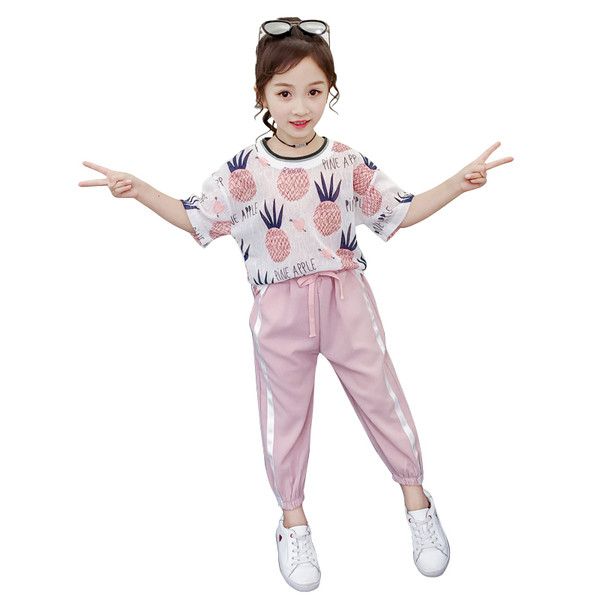 Gyermek sport és napi készlet lányoknak