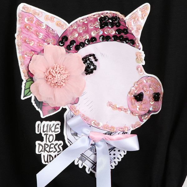 Μοντέρνο γυναικέιο σετ με κεντήματα