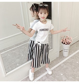 Modern gyerek szett lányoknak két színben, két részből