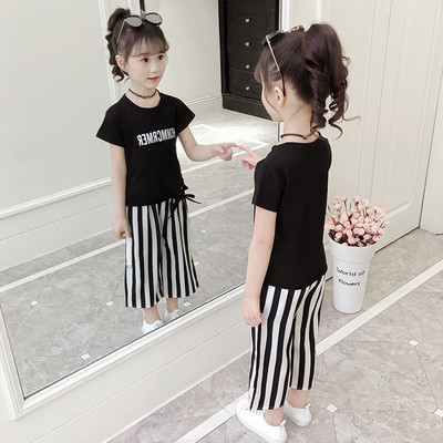 Modern gyerek szett lányoknak két színben, két részből