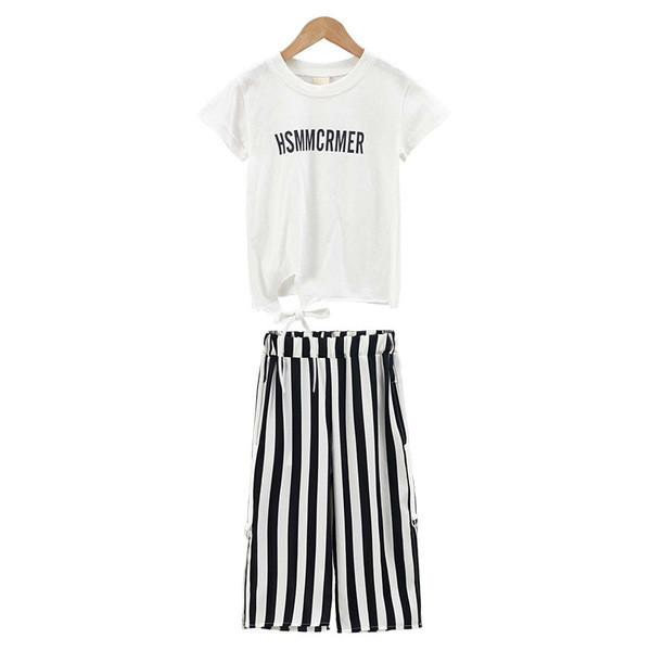 Modern gyerek szett lányoknak két színben, két részből