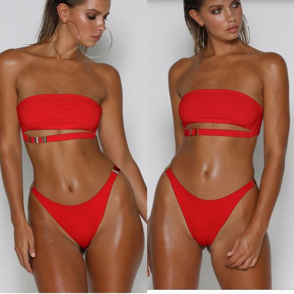 Modern női fürdőruha három színben