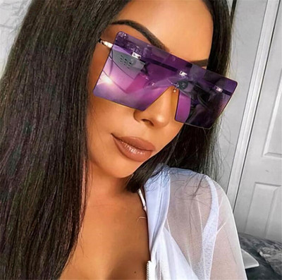 Μοντέρνα γυναικεία γυαλιά ηλίου  με τετράγωνο σχήμα σε διαφορετικά χρώματα