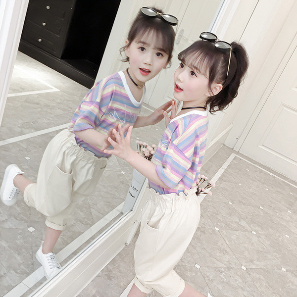 Set modern pentru copii in doua culori - pentru fete