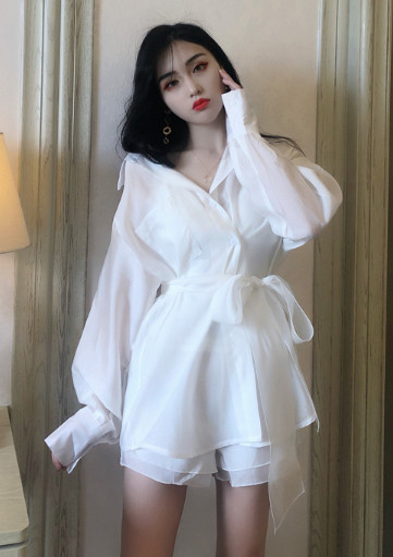 Hosszú női ing két színben