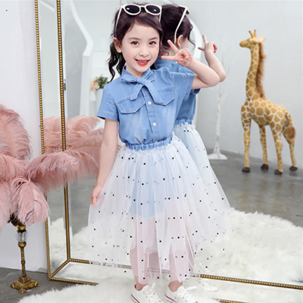 Kétrészes modern gyerekkészlet - lányoknak