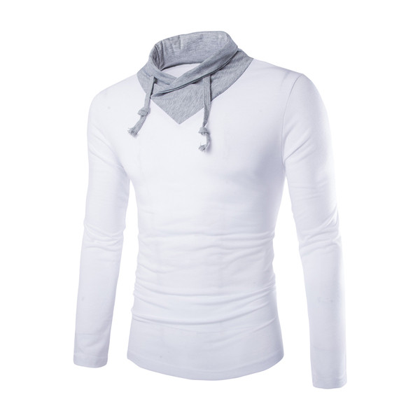 Bluza casual barbatesc in patru culori cu cravate