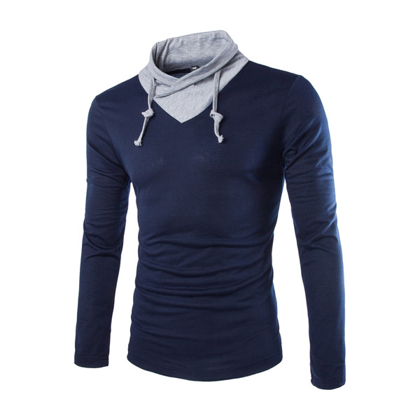 Bluza casual barbatesc in patru culori cu cravate