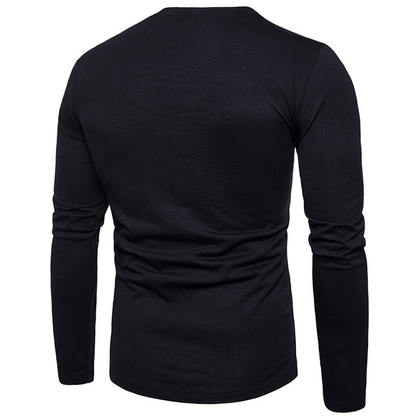 Alkalmi férfi blúz fekete-fehér színben