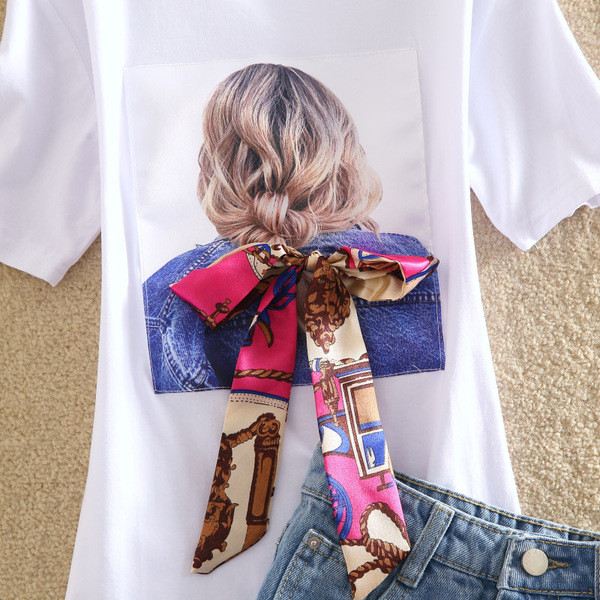 Modern női szett két részből 3D elemmel