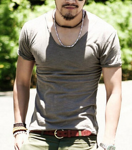 Alkalmi férfi sima póló különböző színekben