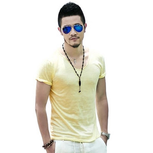 Alkalmi férfi sima póló különböző színekben