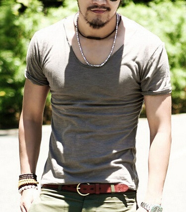 Alkalmi férfi sima póló különböző színekben