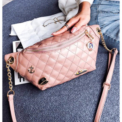 Aktuális női ökobőr deréktáska három színben