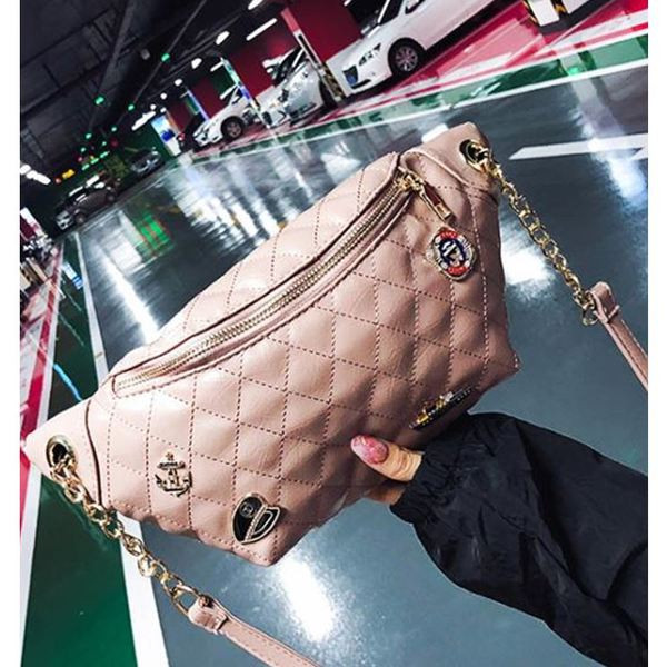 Aktuális női ökobőr deréktáska három színben