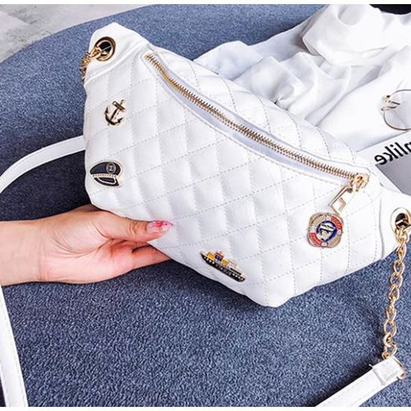 Aktuális női ökobőr deréktáska három színben