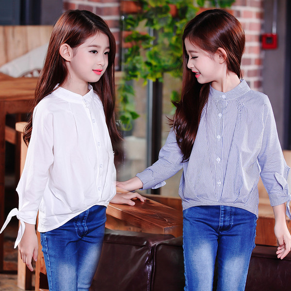 Cămașă elegantă pentru copii în trei culori pentru fete