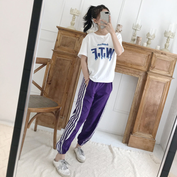 Női sport szett kétrészes nadrág + póló