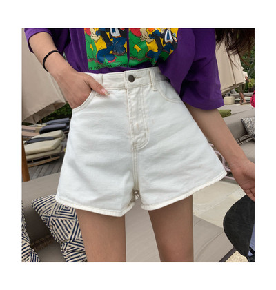 Divatos női rövidnadrág széles modell, magas derékkal, több színben