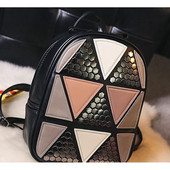 Aktuális női hátizsák öko bőrből három színben