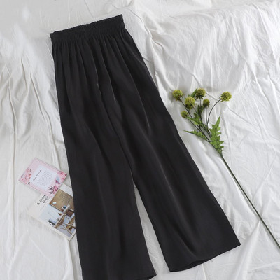 Μοντέρνα  γυναικεία παντελόνι με υψηλή μέση σε διάφορα χρώματα