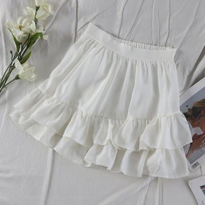 Modern női szoknya magas derékkal, négy színben