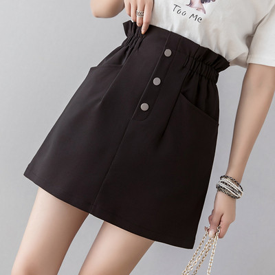 Fusta casual dama cu buzunare in mai multe culori